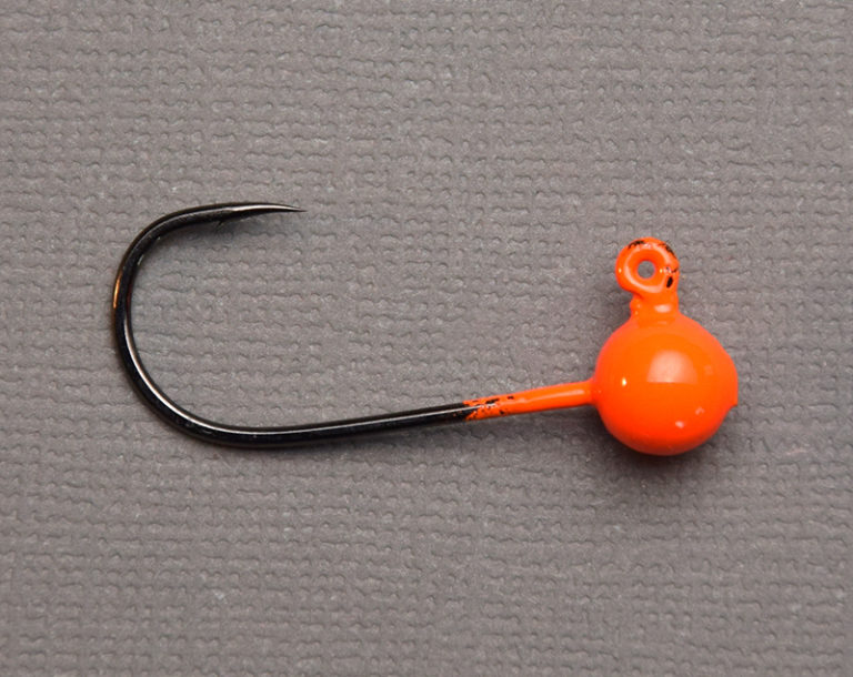 Steelhead 10 Orange Painted Jigs Get M Dry